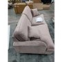 GRADE A2 - Blush Pink Velvet 3 Seater Sofa - Payton