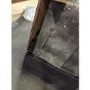 GRADE A3 - 72 Inch Black Inset Electric Media Wall Fireplace - AmberGlo