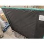 GRADE A2 - Green Velvet Double Ottoman Bed with Winged Headboard - Maddox
