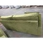 GRADE A2 - 4 Seater Right Hand Facing L Shaped Sofa in Olive Green Velvet - Payton