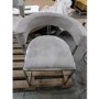 GRADE A2 - Beige Velvet Cantilever Dining Armchair - Alana Boutique