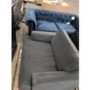 GRADE A2 - Charcoal Grey Velvet Loveseat - August