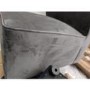 GRADE A2 - Hendrix Grey Velvet Middle Section