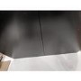 GRADE A2 - Black Wooden Extendable Dining Table - Seats 6 - Olsen