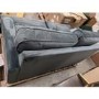 GRADE A2 - 2 Seater Pull-Out Sofa Bed in Petrol Blue Velvet - Payton