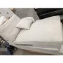 GRADE A2 - 4 Seater Right Hand Facing L Shaped Sofa in Beige Woven Fabric - Payton