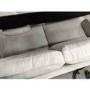 GRADE A2 - 4 Seater Right Hand Facing L Shaped Sofa in Beige Woven Fabric - Payton