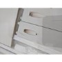 GRADE A2 - White Painted Bedside Table with Drawer - Harper