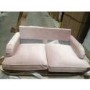 GRADE A2 - Velvet 2 Seater Sofa in Blush Pink - Payton