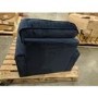 GRADE A2 - Navy Blue Velvet Armchair - Payton