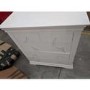 GRADE A2 - White Painted French Chest of 5 Drawers - Olivia
