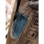 GRADE A2 - Teal Blue L Shaped Pull-Out Sofa Bed in Velvet  - Left Hand Facing - Sutton