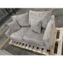 GRADE A2 - Beige 2 Seater Chenille Fabric Pocket Sprung Sofa - Archie