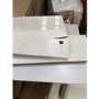 GRADE A2 - Small White High Gloss Console Table with Drawer - Tiffany
