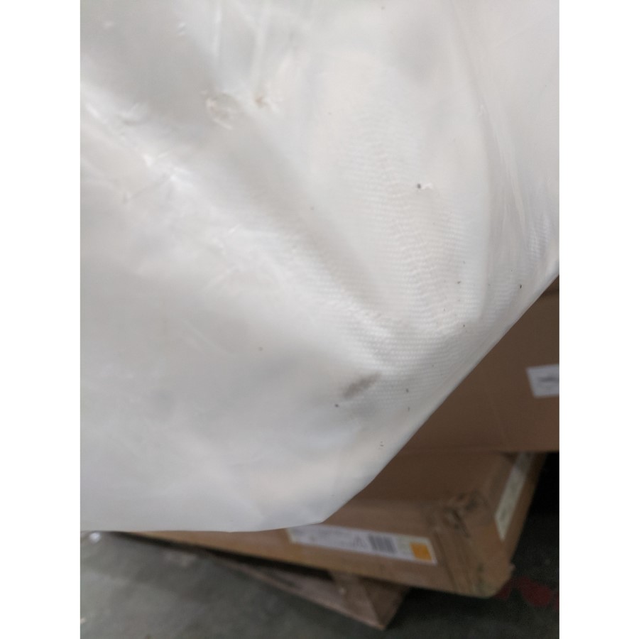 GRADE A2 - Diamond Luxury Quilted Open Coil Spring Mattress - Double