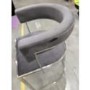 GRADE A2 - Grey Velvet Cantilever Dining Armchair - Alana Boutique