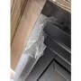 GRADE A2 - Tall Black Painted Chest of 5 Drawers - Georgia