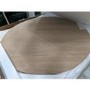 GRADE A2 - Round Light Oak Dining Table - Seats 4 - Jarel