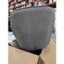 GRADE A2 - Set of 2 Grey Velvet Tub Dining Chairs - Logan