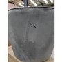 GRADE A2 - Set of 2 Grey Velvet Tub Dining Chairs - Logan