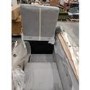 GRADE A2 - Grey 3 Seater L Shaped Sofa in Velvet - Left Hand Facing - Idris
