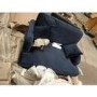 GRADE A2 - Navy Blue Velvet Loveseat - Payton