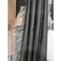 GRADE A2 - Charcoal Velvet Bar Stool with Back - 77cm - Macie