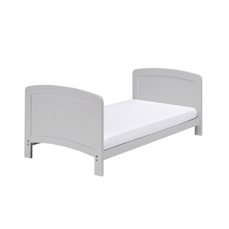 Grey Cot Bed with 3 Adjustable Heights - East Coast Venice