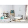 Grey Cot Bed with 3 Adjustable Heights - East Coast Venice