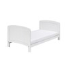 White Cot Bed with 3 Adjustable Heights - East Coast Venice