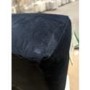 GRADE A2 - Navy Velvet Chesterfield Footstool with Storage - Payton