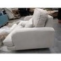GRADE A2 - Beige Woven Fabric 2 Seater Sofa - Payton
