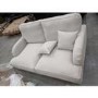 GRADE A2 - Beige Woven Fabric 2 Seater Sofa - Payton