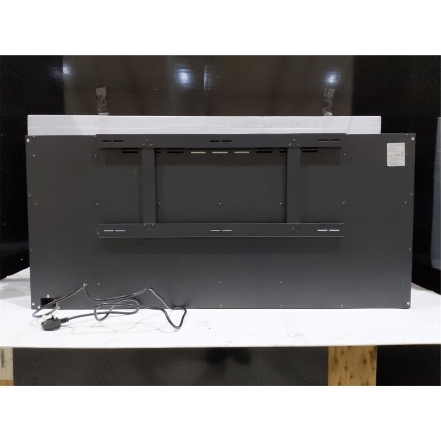 GRADE A3 - Black Wall Mounted Electric Fireplace 50 Inch - Amberglo