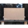 GRADE A3 - White Freestanding Electric Fireplace with LED Lights 48 inch - Amberglo