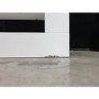 IMPERFECT - White Wall Mounted Electric Fireplace with LED Lights and  Storage Shelf 47 inch - Amberglo