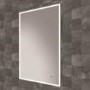 Rectangular LED Bathroom Mirror with Demister 500 x 800mm- HiB Air 50 