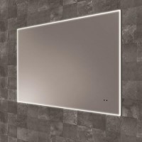 Rectangular Heated Bathroom Mirror with Lights 600 x 800mm- HiB Air 60