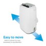 electriQ 18000 BTU Portable Air Conditioner with Heat Pump