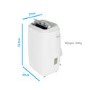 electriQ 18000 BTU Portable Air Conditioner with Heat Pump
