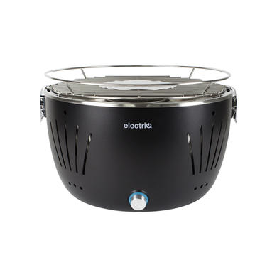 electriQ Portable Smokeless BBQ - Lotus Style with Fan