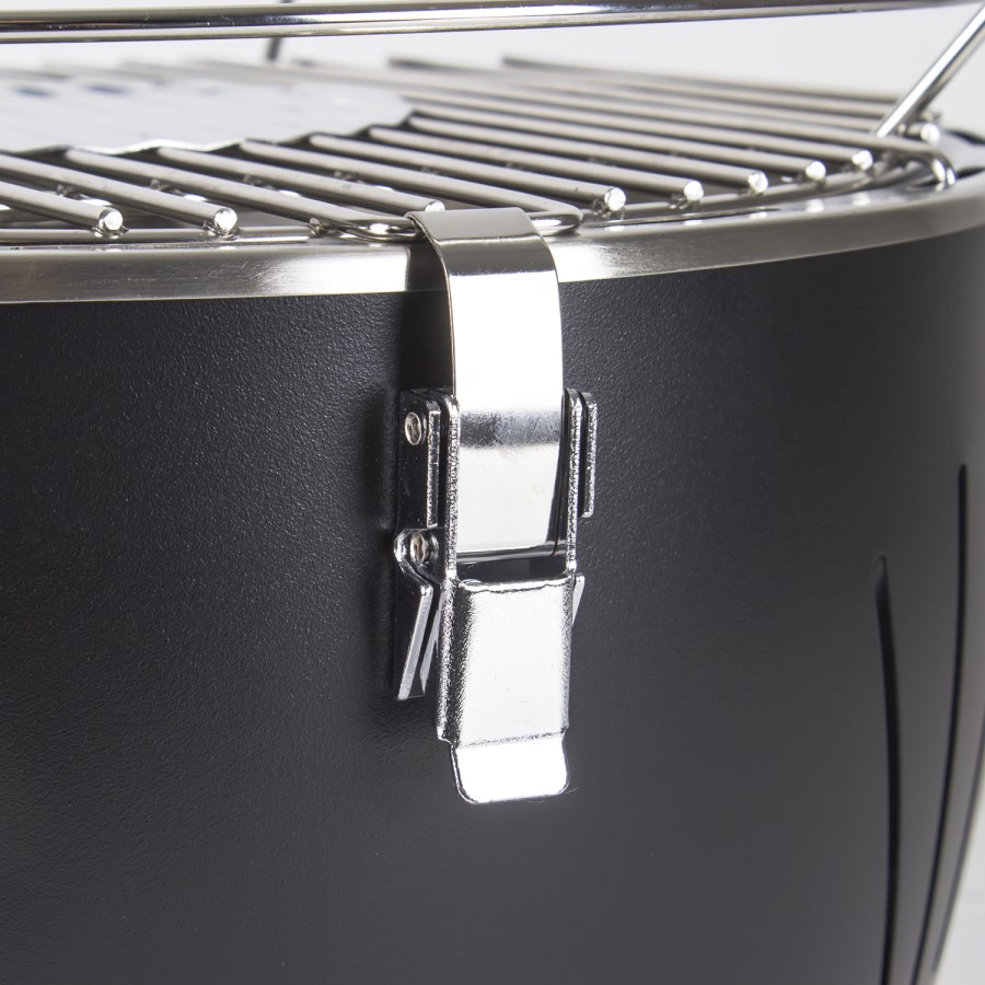 electriQ Portable Smokeless BBQ - Lotus Style with Fan