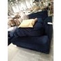 IMPERFECT - Navy Velvet Armchair - Payton