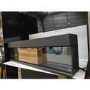 GRADE A3 - Black 70inch Inset Electric Media Wall Fireplace - AmberGlo