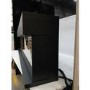 GRADE A3 - Black 70inch Inset Electric Media Wall Fireplace - AmberGlo
