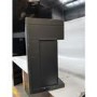 GRADE A3 - Black 70inch Inset Electric Media Wall Fireplace - AmberGlo