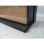 GRADE A3 - Black 3-Sided Inset Electric Media Wall Smart Fire Place - 40 Inch - AmberGlo