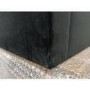 GRADE A3 - Black Velvet 4 Seater Sofa - Payton