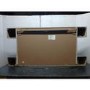 IMPERFECT - Black 47inch Wall Mounted Electric Fireplace - AmberGlo
