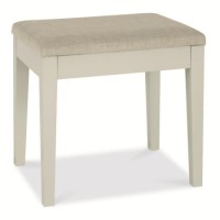 Bentley Designs Ashby Dressing Table Stool in Cotton White 
